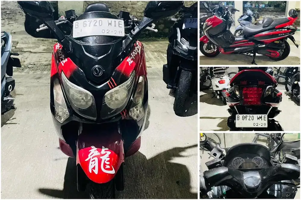 DIJUAL MOTOR SYM GTS 250 EVO