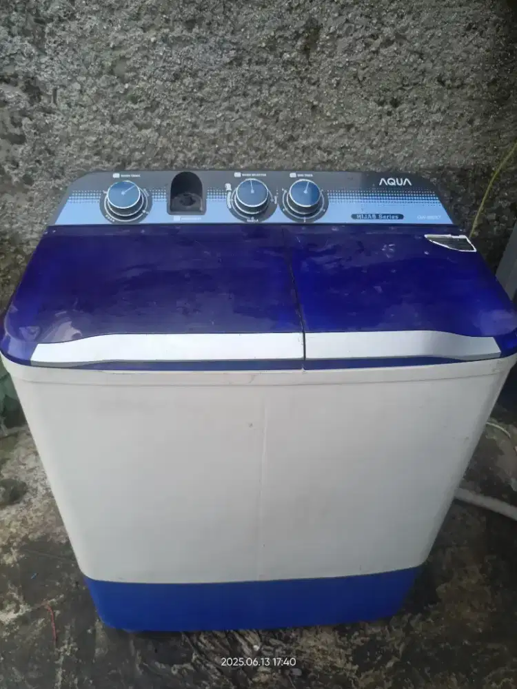 Mesin cuci aqua Hejab series 2 tabung