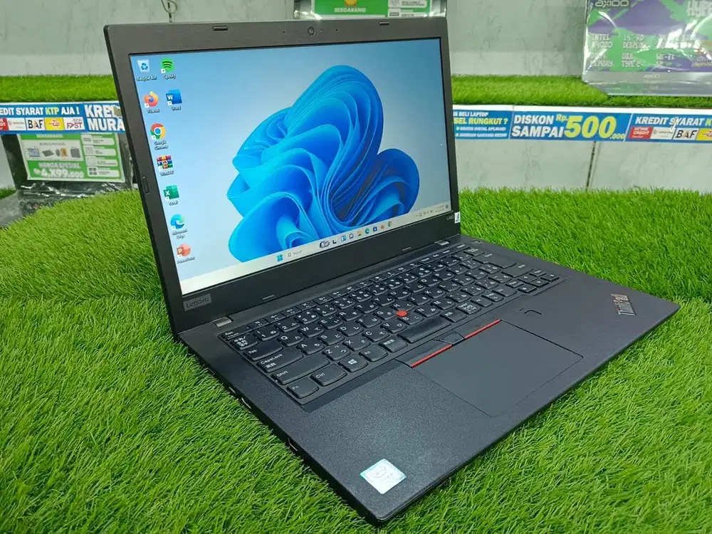 DIJUAL MURAH LAPTOP THINKPAD L480 CI5 RAM 8 BISA COD FREE ONGKIR