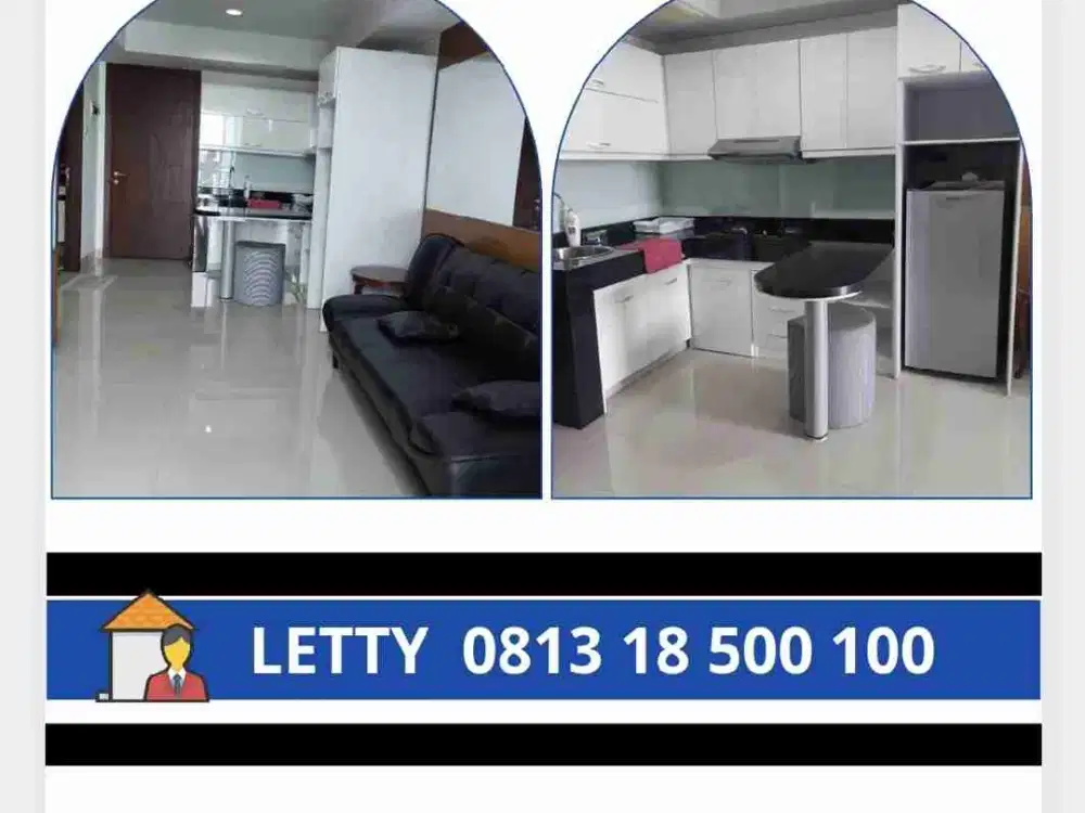 Apartemen 2 BR Springhill Kemayoran Jakarta Pusat Rp 55 Juta / tahun Nego