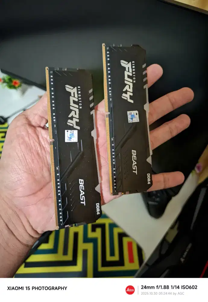 part pc ram ddr4 murah 16gb 3600mhz argb