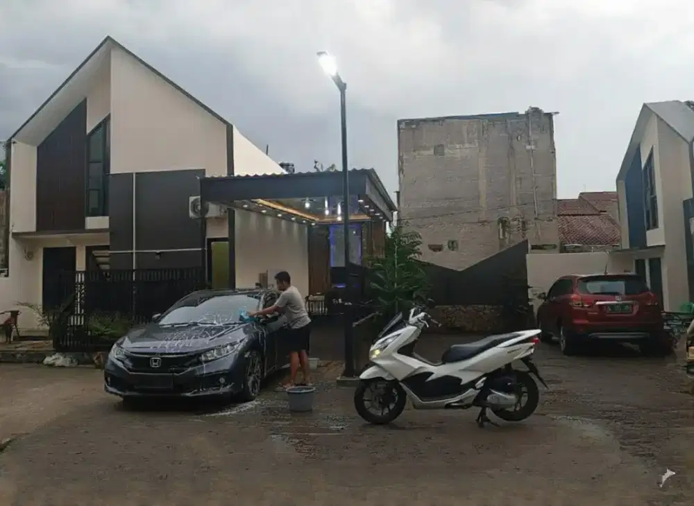 Rumah bebas banjir di depok