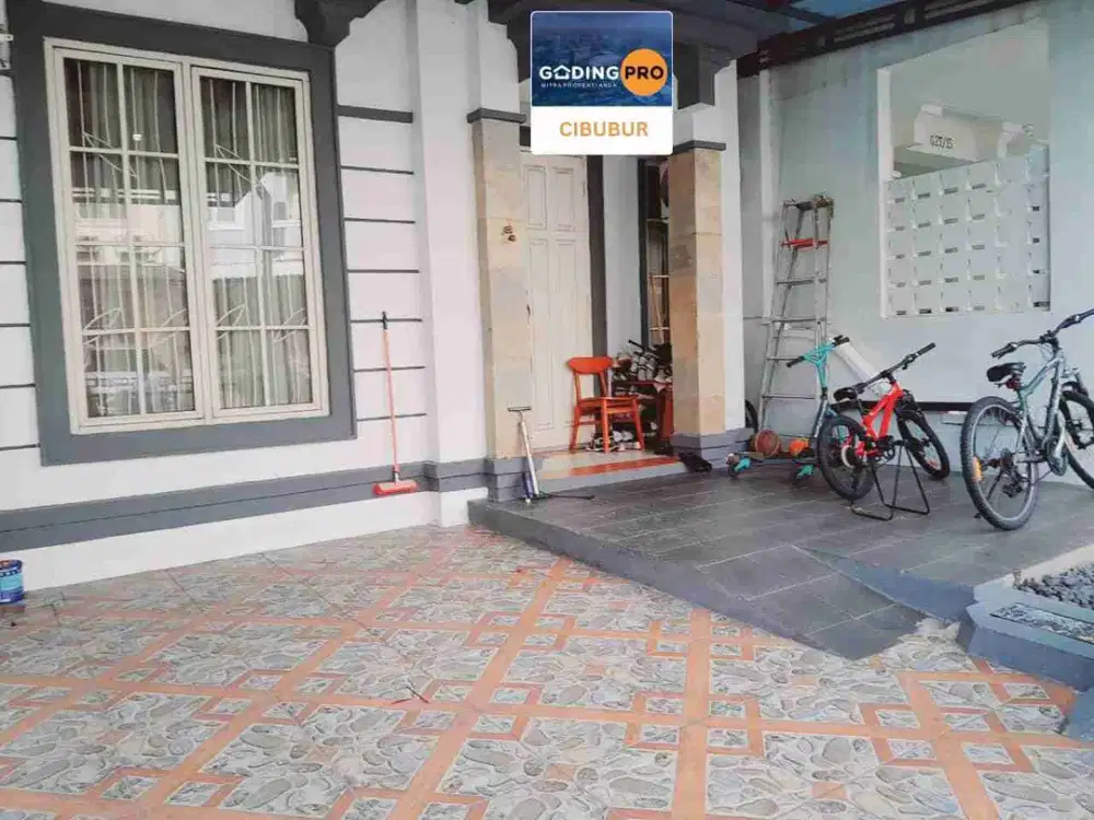 Di jual rumah rapi di Citragran Cibubur, cluster tengah