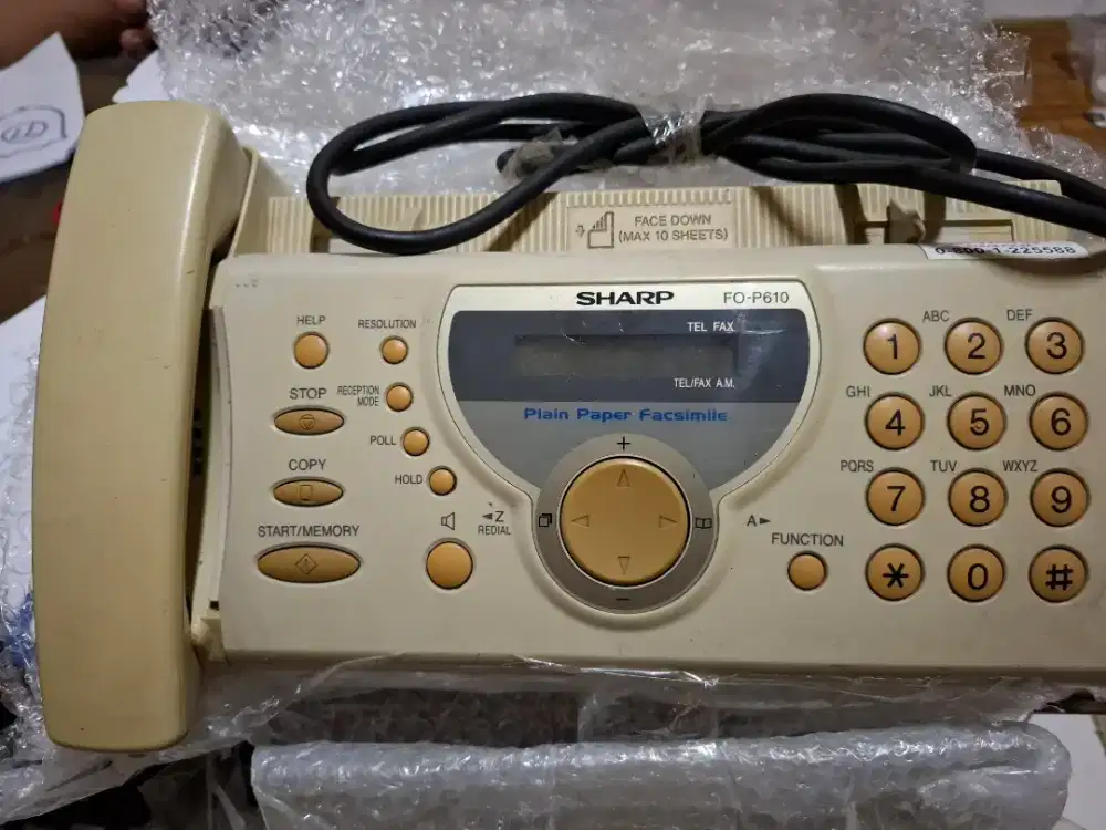 Mesin Tel Fax Sharp FO - P610