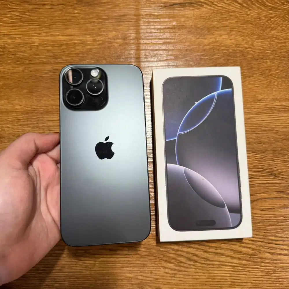 Iphone 16 promax 256 gb black