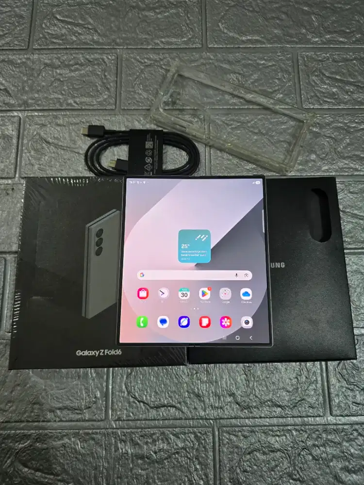 Samsung Z Fold 6 12/1Tb SEIN Lengkap Mulus Normal