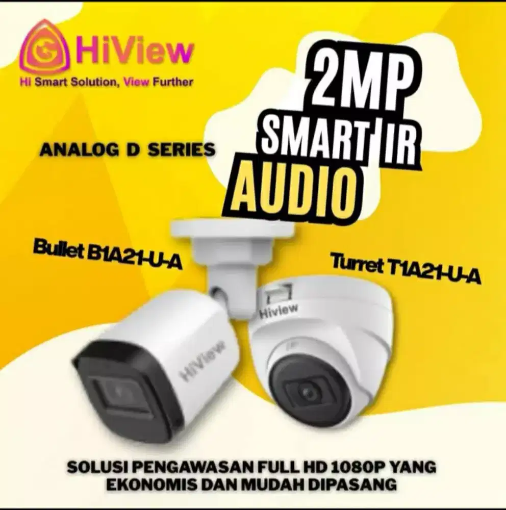Promo cctv hiview audio 2MP