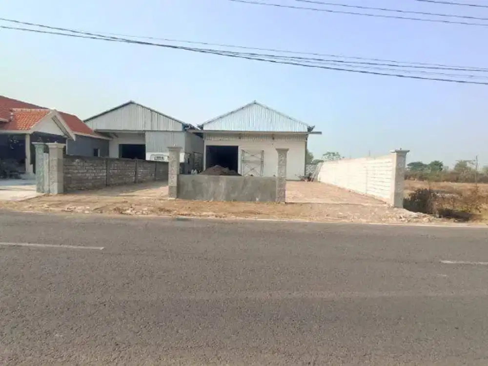 GUDANG NOL JALAN RAYA METATU GRESIK, AKSES KONTAINER AMAN