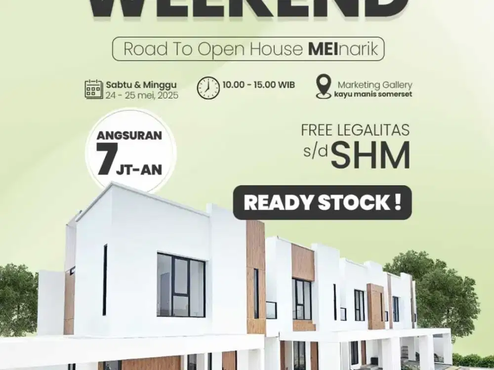 Rumah siap huni di Bintaro STAN 2 lantai SHM carport 2 mobil