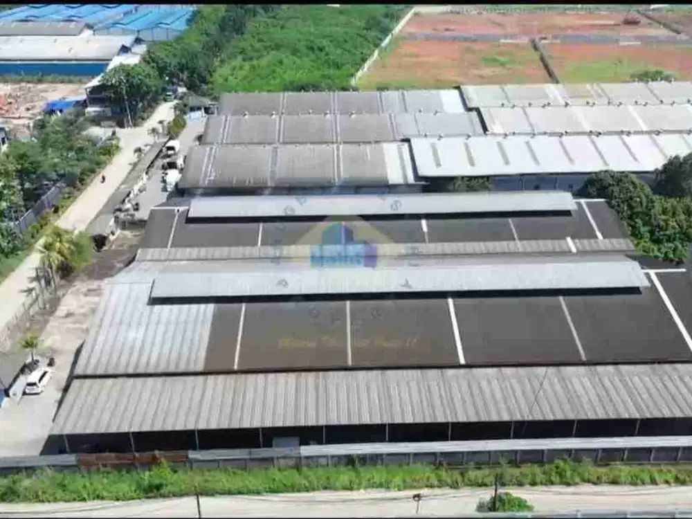 Dijual pabrik di kawasan industri Tangerang, 6000/3000 m2, SHM