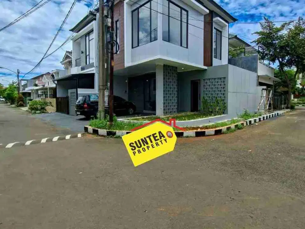 Rumah Modern Posisi Hook Siap Huni area Bintaro Jaya