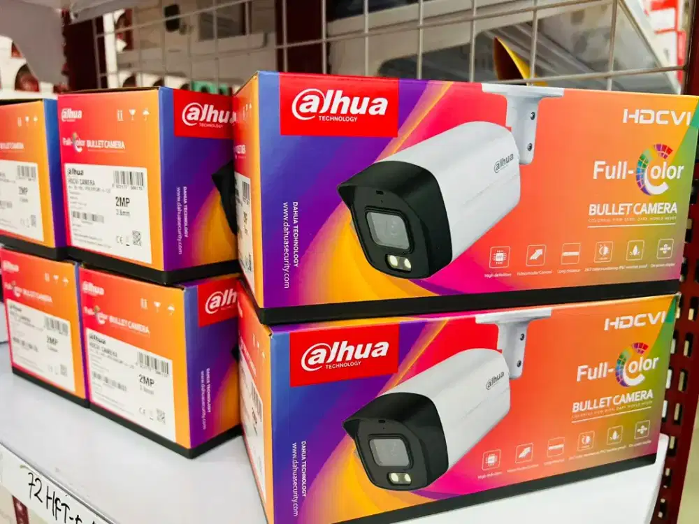 Paket CCTV murah hilook full color siang malam selalu berwarna