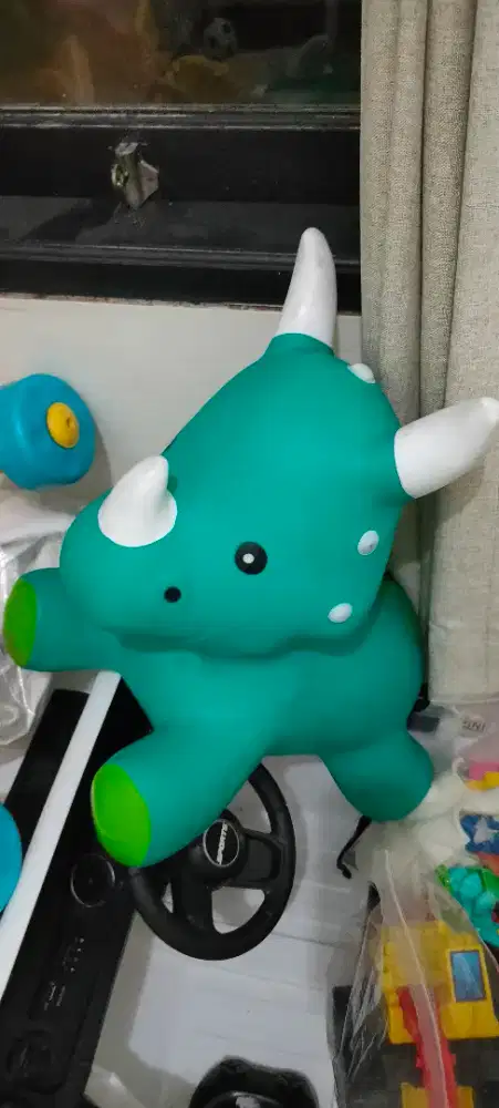 ELC animal hopper, mainan lompat kuda kudaan karet anak bayi