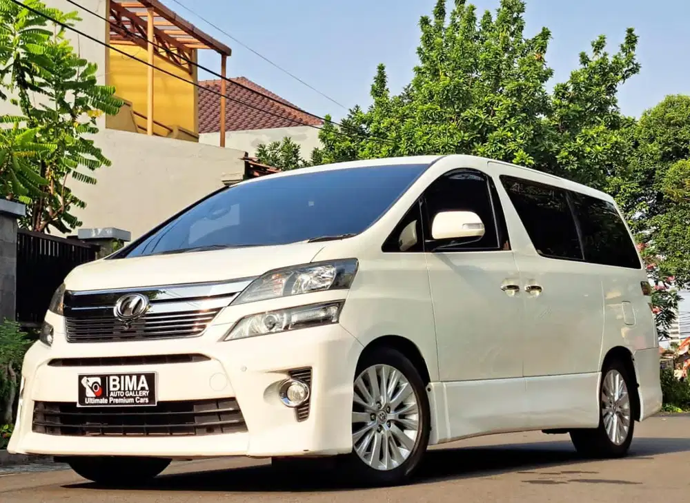 Toyota Vellfire ZG Premium Sound 2.4 AT 2013 odo 87rb