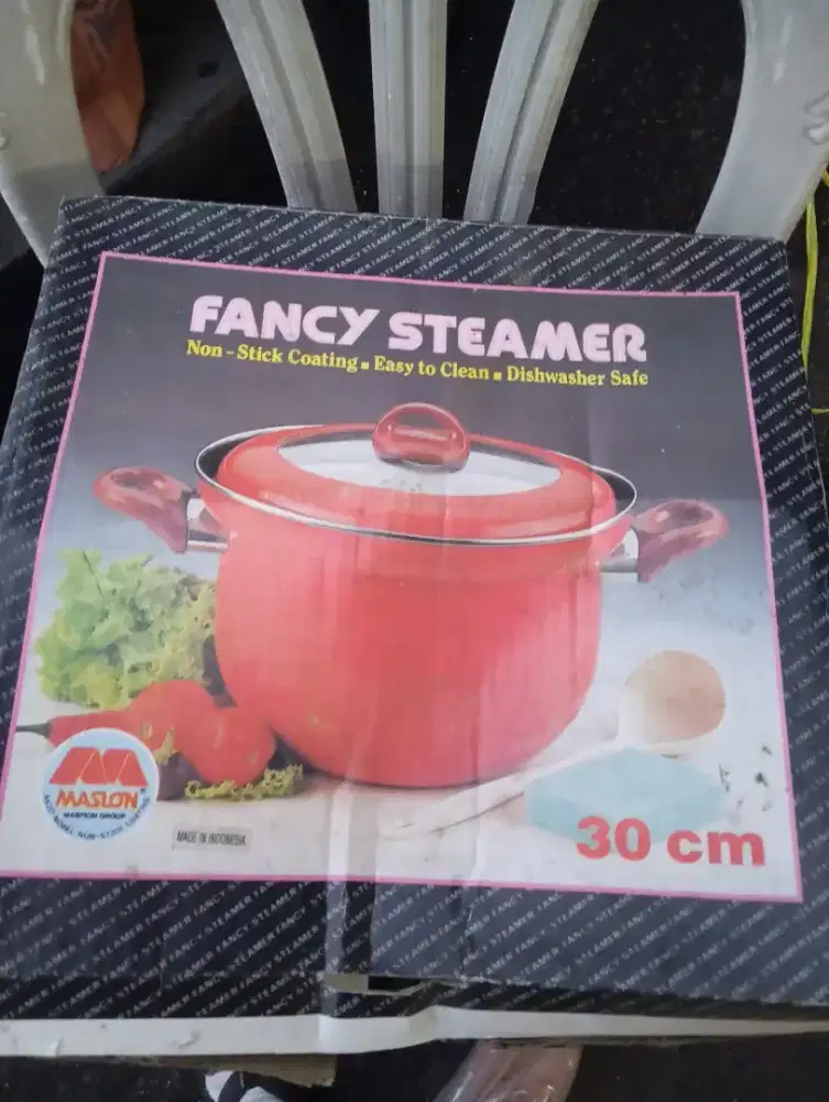 Panci steamer anti karat anti lengket