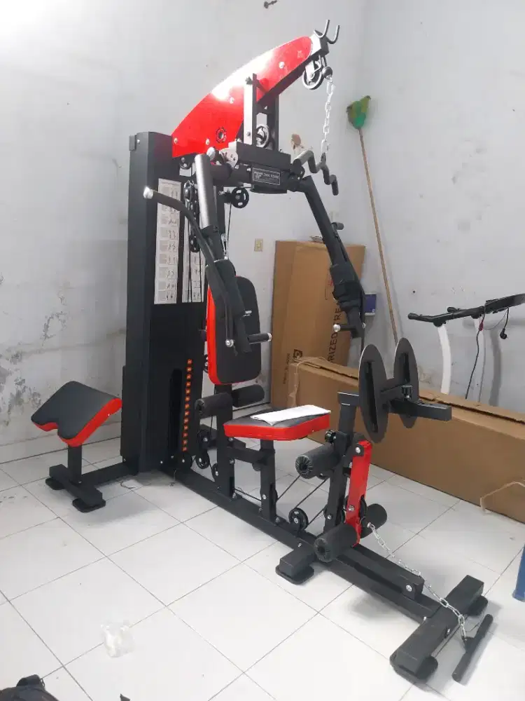 NEW HOME GYM LEG PRESS TLHG-011 ALAT FITNESS MULTIFUNGSI
