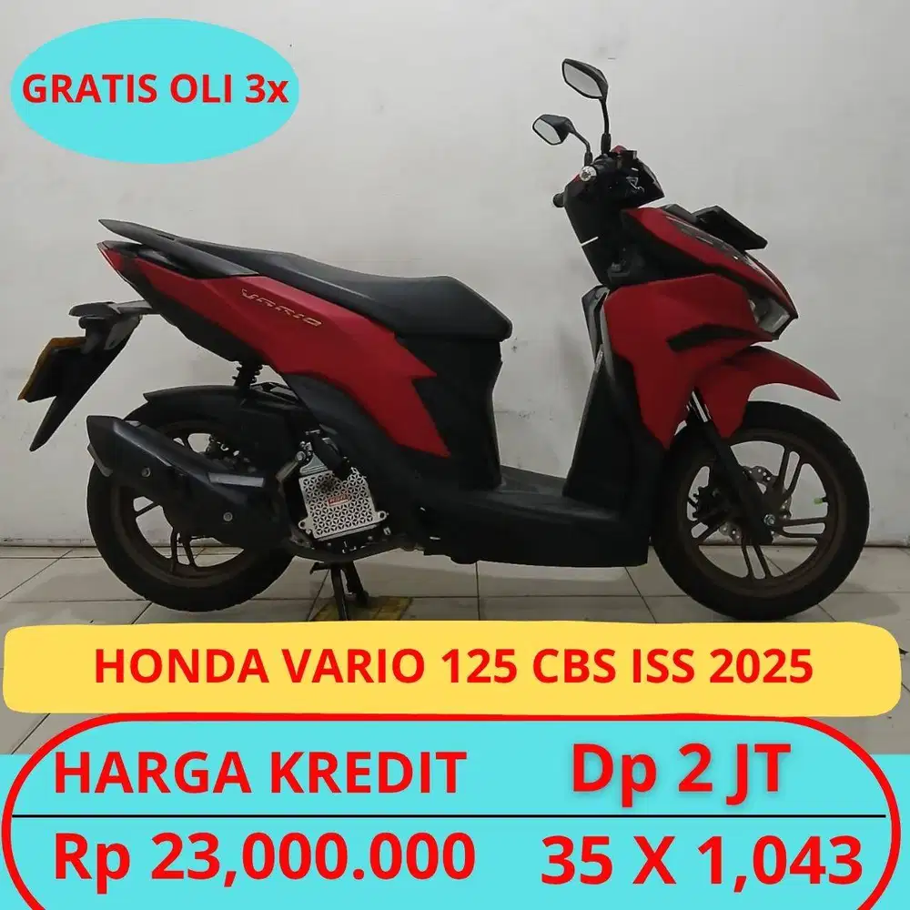 Promo Spesial Honda Vario 125 Cbs Iss 2025