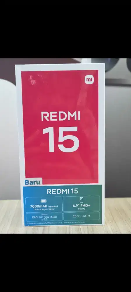 PROMO NEW REDMI 15 GARANSI XIAOMI INDONESIA!! BISA KREDIT TANPA DP!!