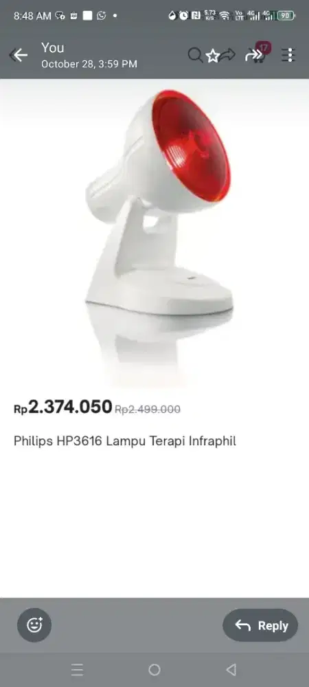 Philips infrared 3616