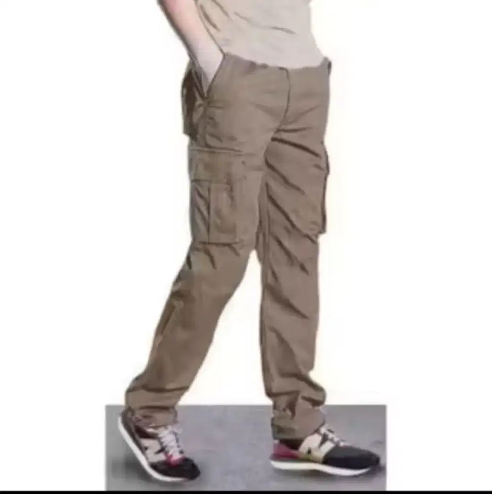 Celana panjang kain cargo