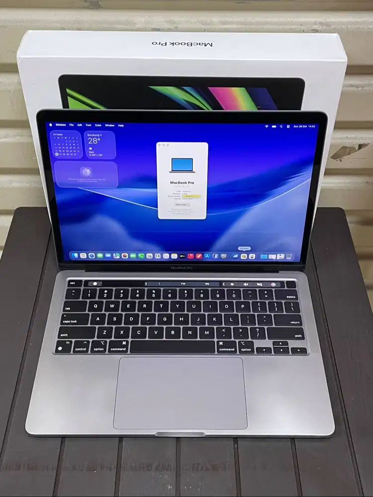 MacBook Pro 13-inci 2022 M2 8gb 512gb Fullset Original