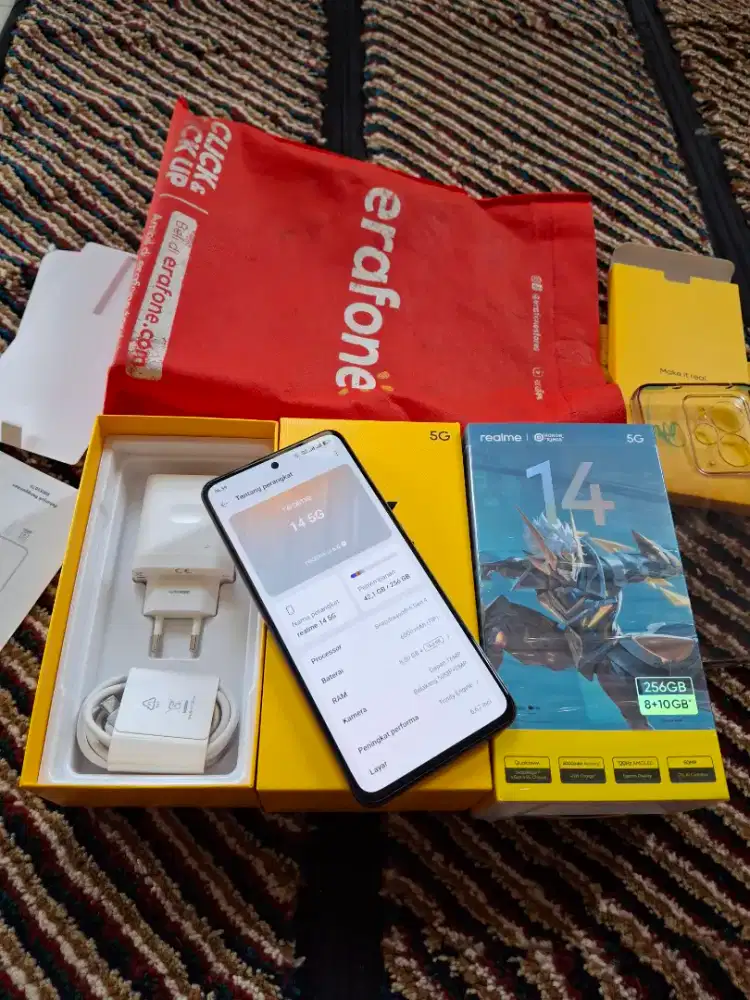 Realme 14 5G ram 8/256 fullset original