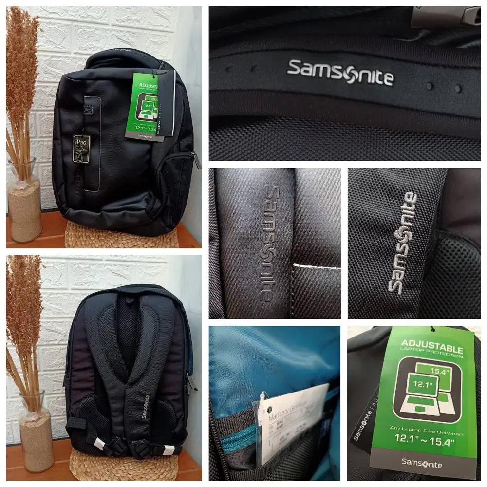 Samsonite Locus LP Backpack V – Black (Original)