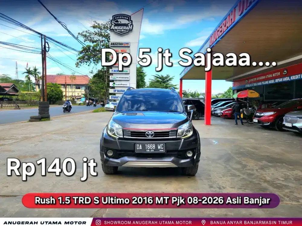 Dp5jt Rush TRD Sportivo 2016 Manual Pjk08-2026