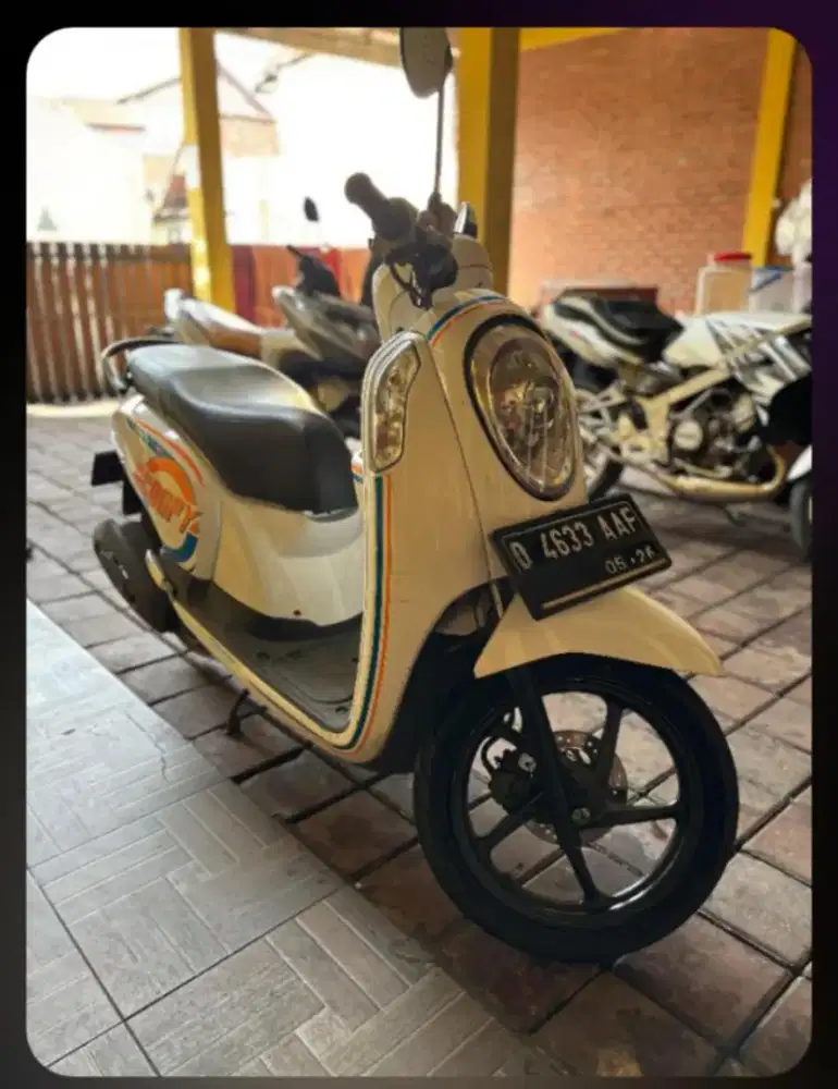 Scoopy pgm fi 2016 nama sendiri tangan pertama