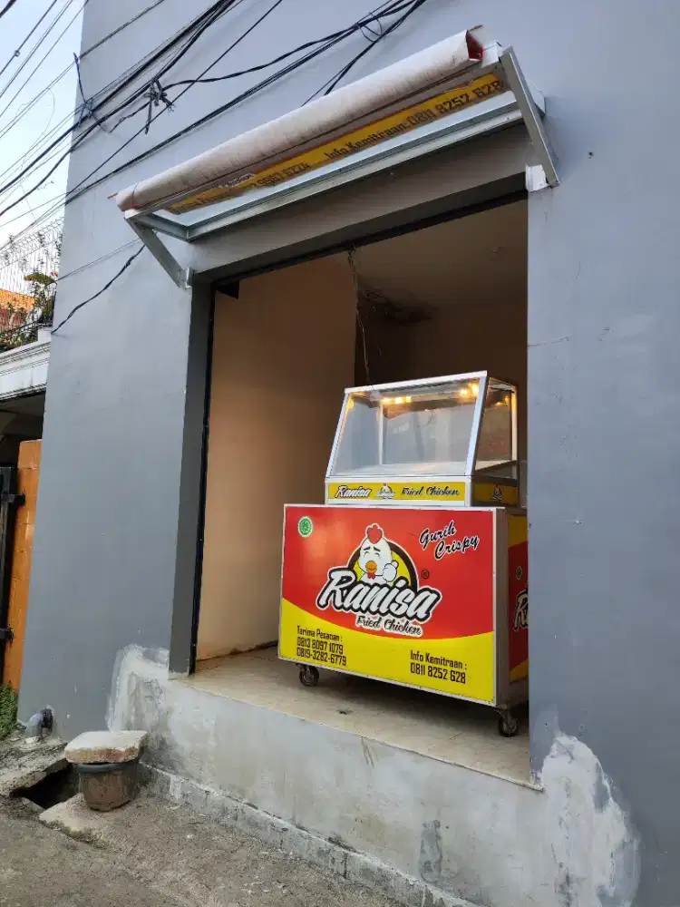 Dijual gerobak ayam fried chicken