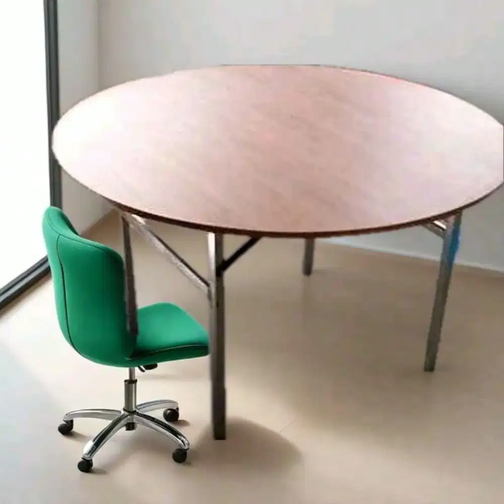 Meja Bulat Lipat SP D140/75