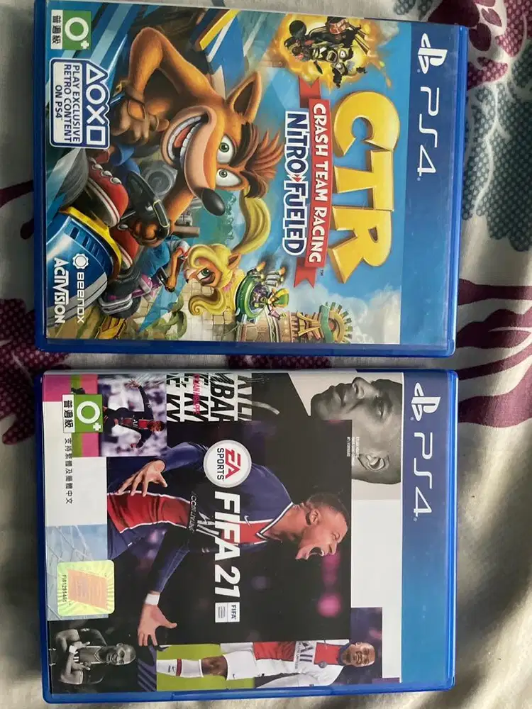 Game Fifa 21 dan CTR