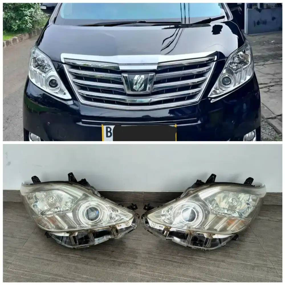 Bodykit & Lampu2 Alphard SC 2014 (CBU Japan)