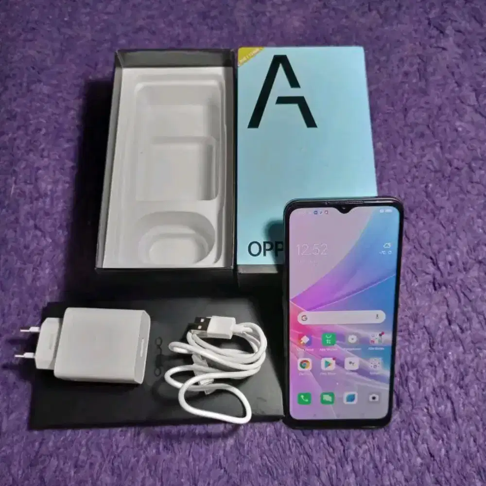 Hp Oppo A78 Support jaringan 5G RAM8/128 nominus normal fullset