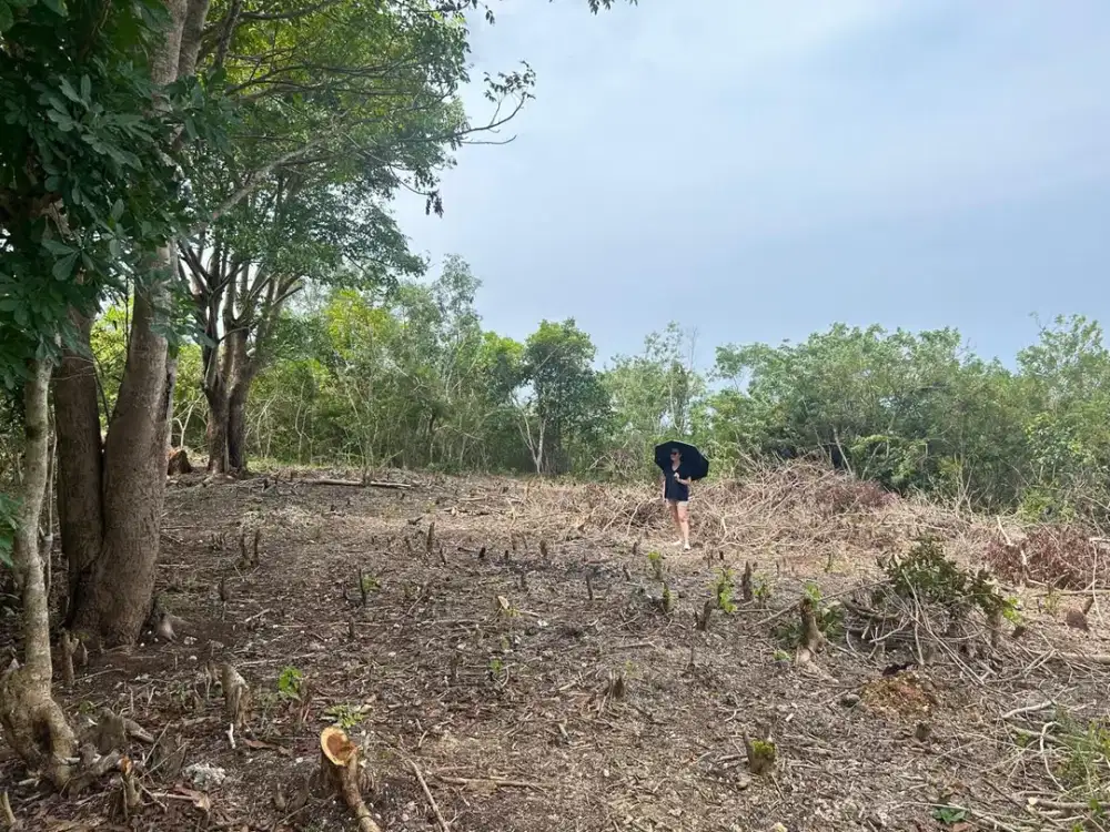 Di jual Lahan tanah kosong ocean view lokasi di ocean blue kampial nusadua.