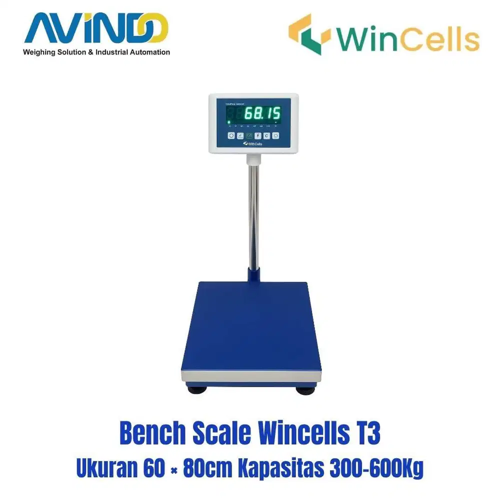 Timbangan Duduk Wincells T3 Kapasitas 300-600Kg