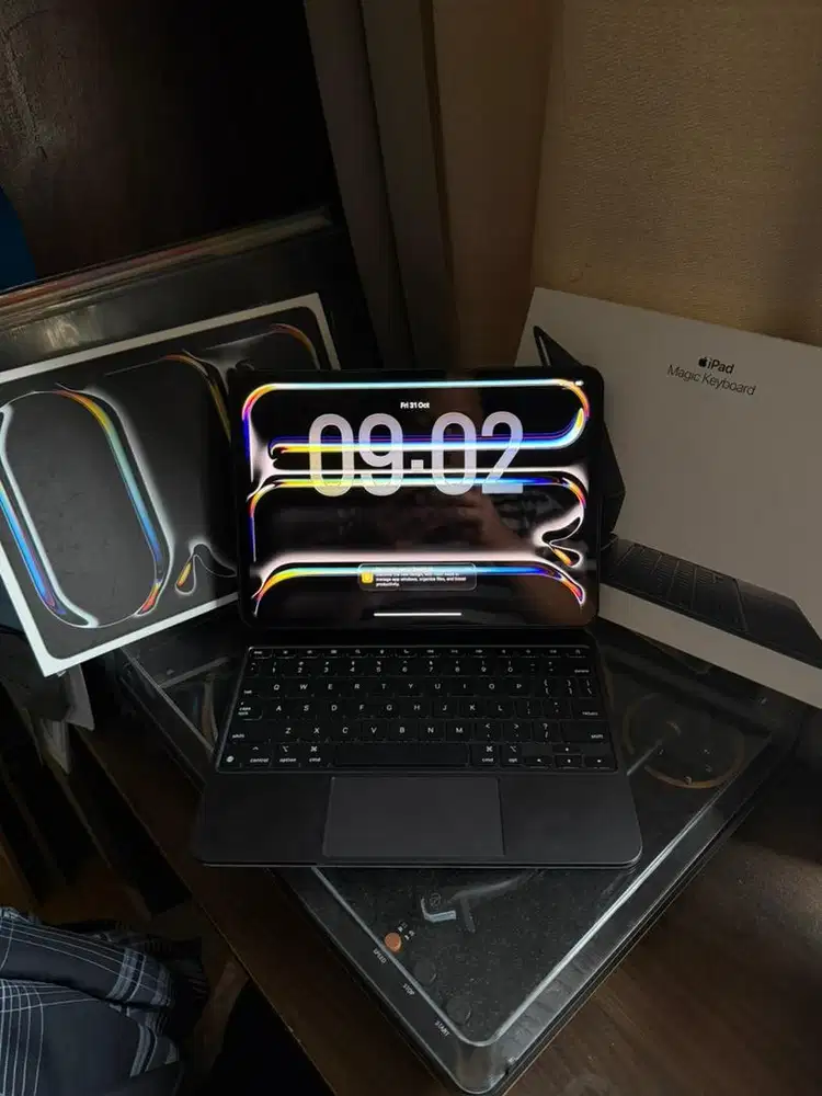 ipad pro M4 256gb wifi only + apple magic keyboard