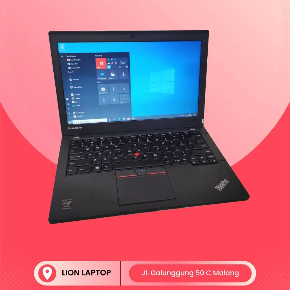 RAM 8GB SSD 256GB Core i5 Lenovo Thinkpad X250 [31|10]