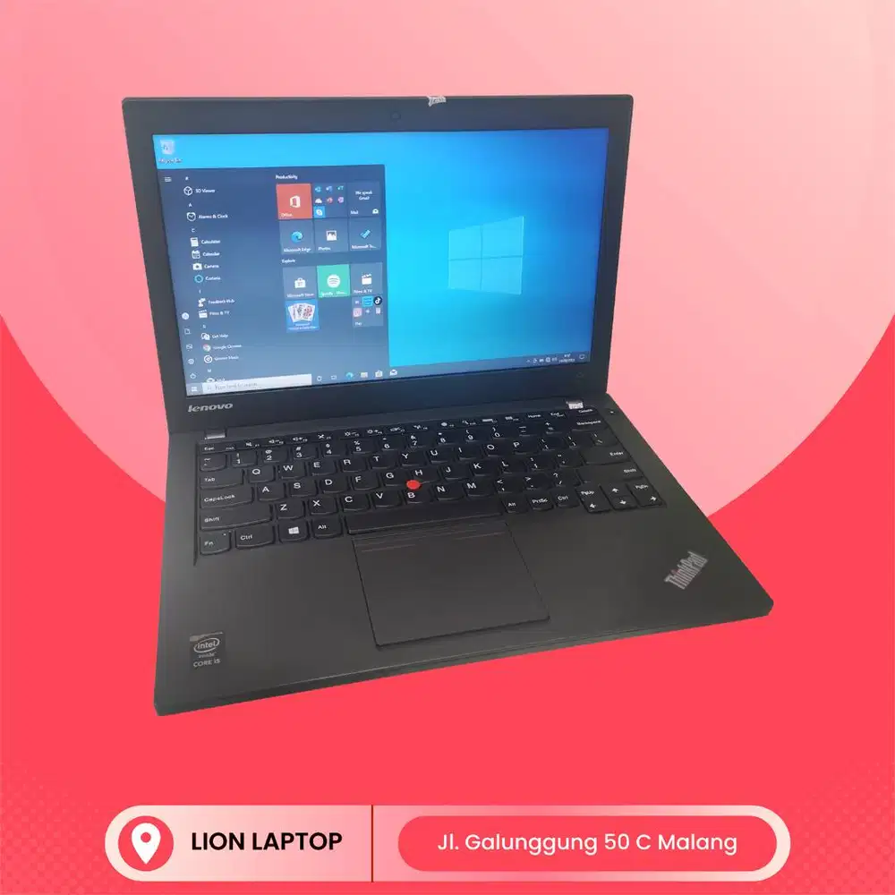 RAM 8GB SSD 256GB Core i5 Murah Lenovo Thinkpad X240 [31|10]