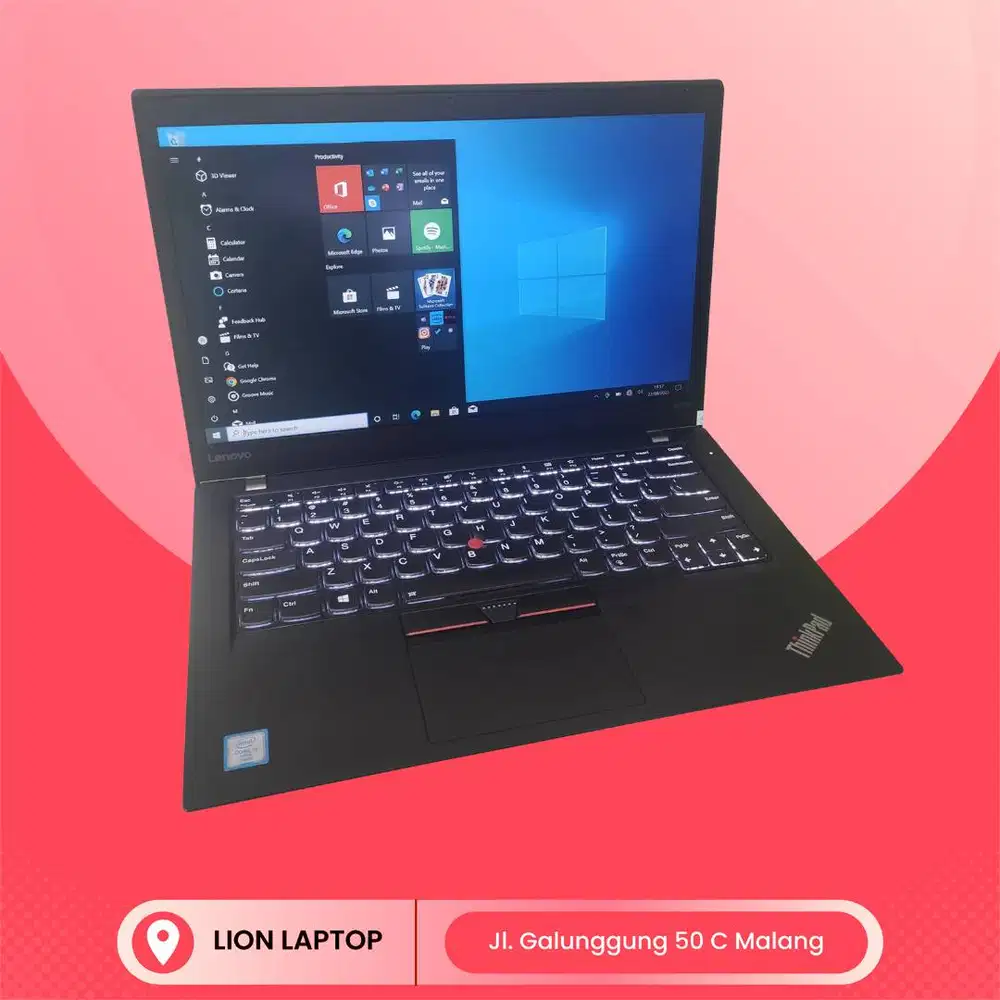 RAM 8GB SSD 256GB Core i5 Touchscreen SLIM Lenovo Thinkpad T470s [31|1