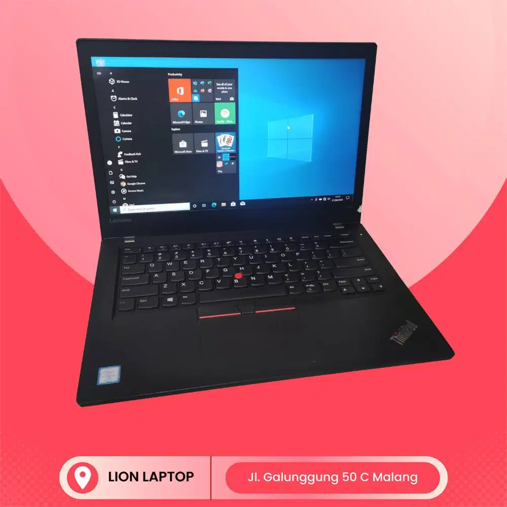 RAM 16GB Core i5 Gen7 SSD 256GB Lenovo Thinkpad T470 [31|10]