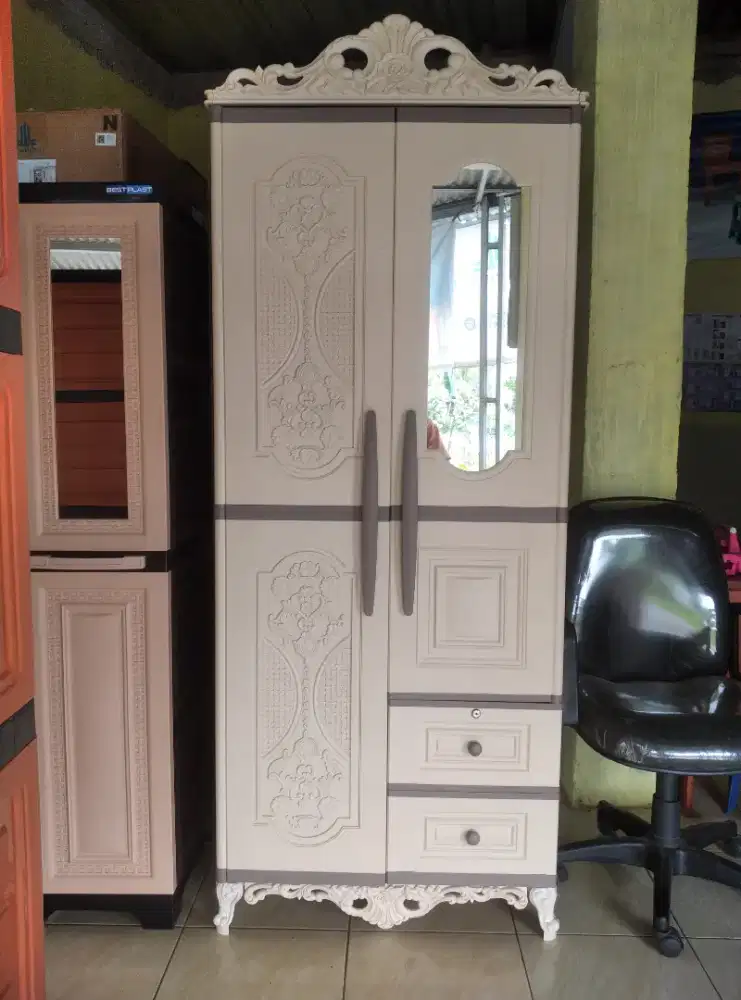 Promo lemari pakaian 2p olimplast