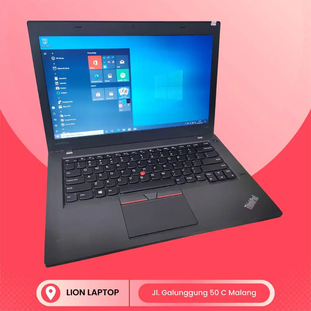 RAM 8GB Core i5 SSD 256GB Lenovo Thinkpad T460 [31|10]