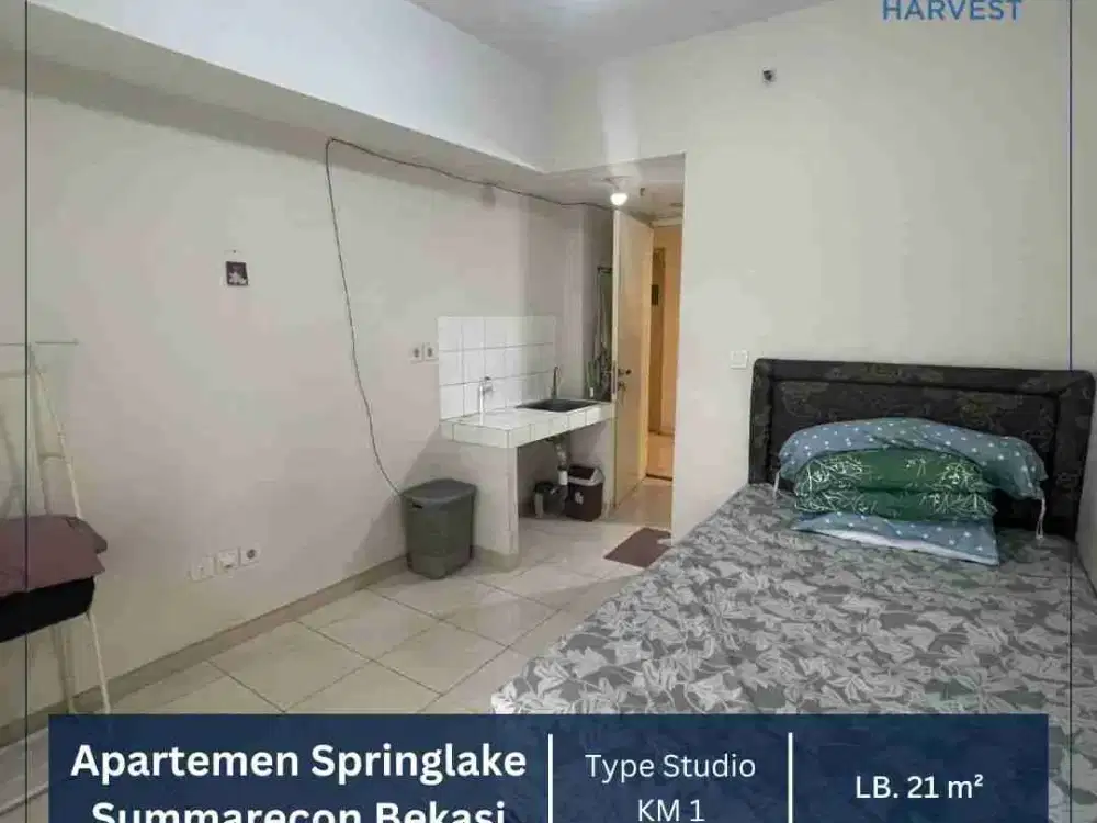 Dijual Murah Apartemen Springlake Summarecon Type Studio