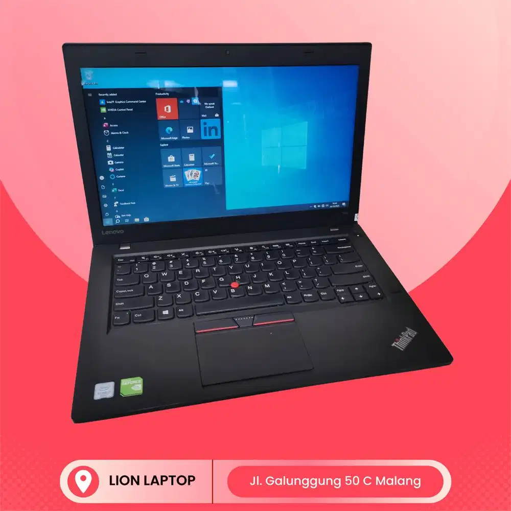Double VGA Core i7 RAM 8GB Lenovo Thinkpad T460 [31|10]