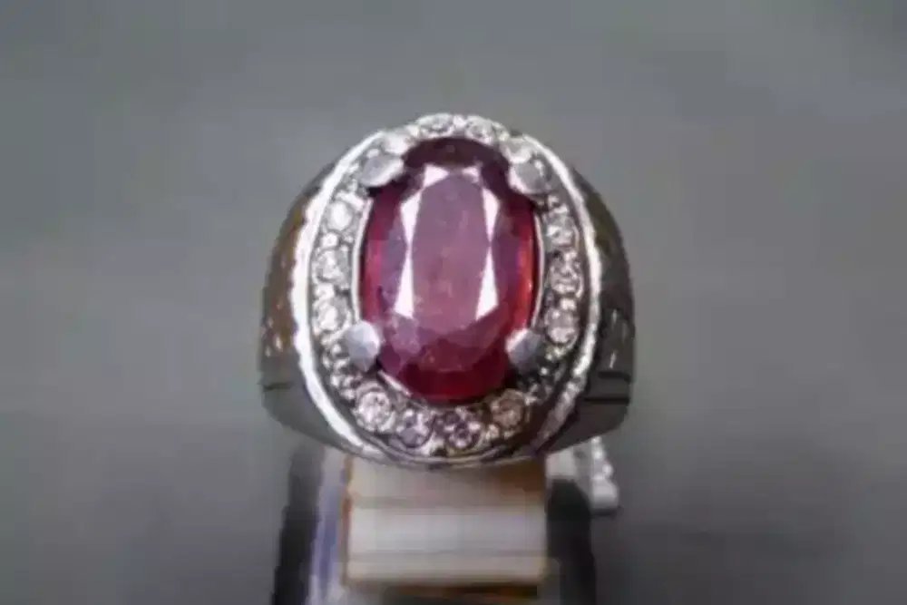 ASLI PERMATA RUBY CORUNDUM 1,5cm Ring.9