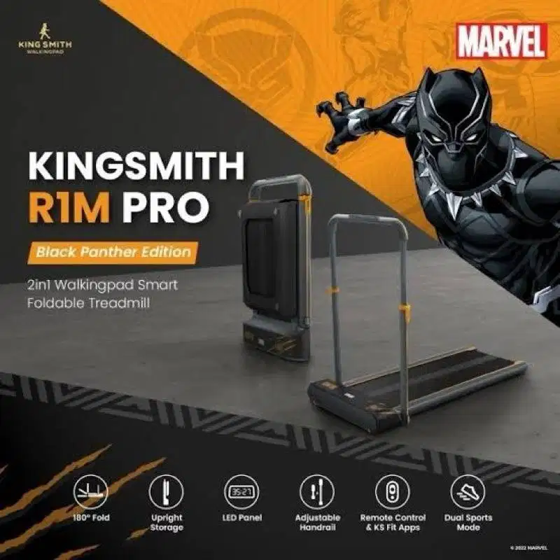 [TERMURAH BEKAS] Kingsmith R1M Pro Black Panther Harga Baru Rp 8.5 jt