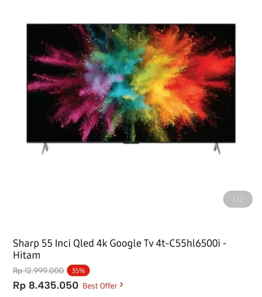SHARP QLED 55 INCI