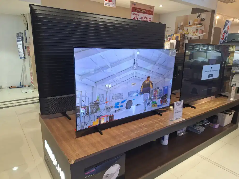 Samsung led smart tv cristal uhd 55 inci