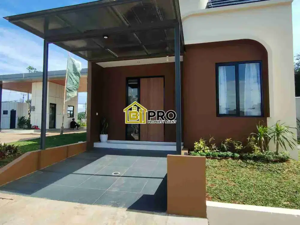 Rumah dijual dengan arsitektur unik, Cikeas